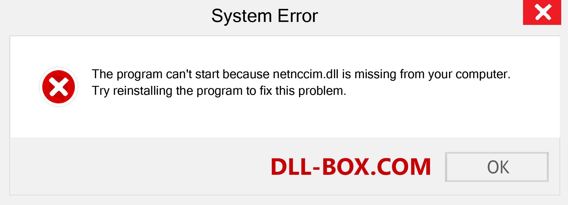  netnccim.dll file is missing?. Download for Windows 7, 8, 10 - Fix  netnccim dll Missing Error on Windows, photos, images